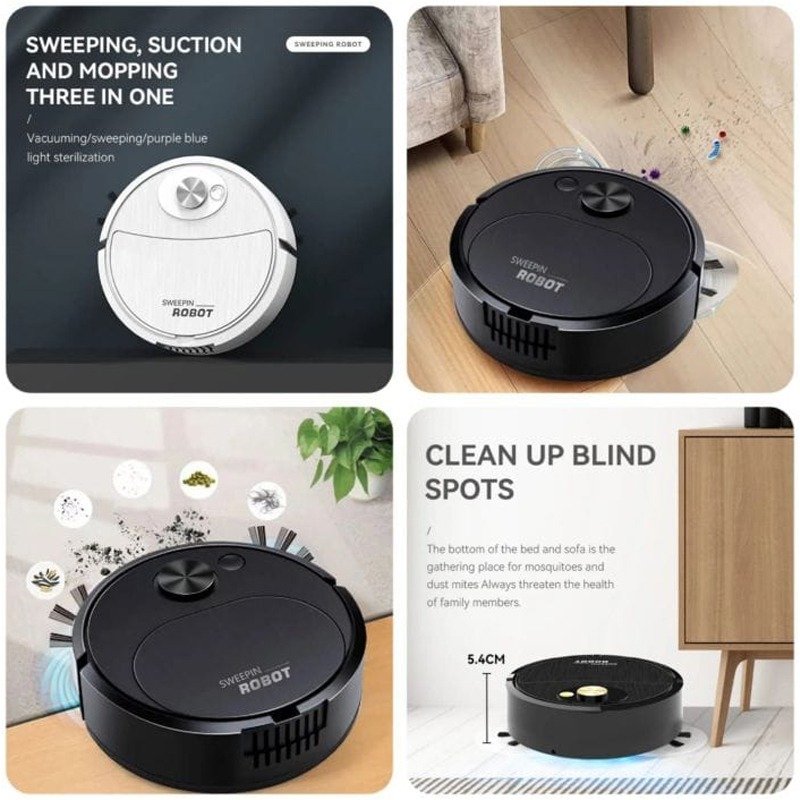 Robot Floor Cleaner – Automatic Sweeping Robot for Home Cleaning - Image 2