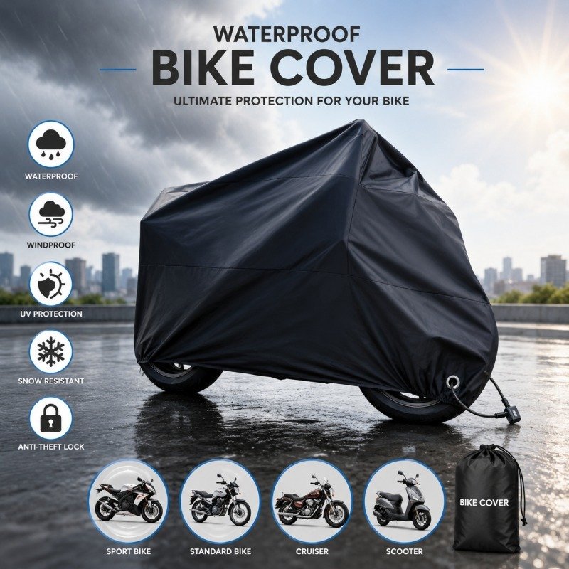 Waterproof Bike Cover for motorcycle and scooter