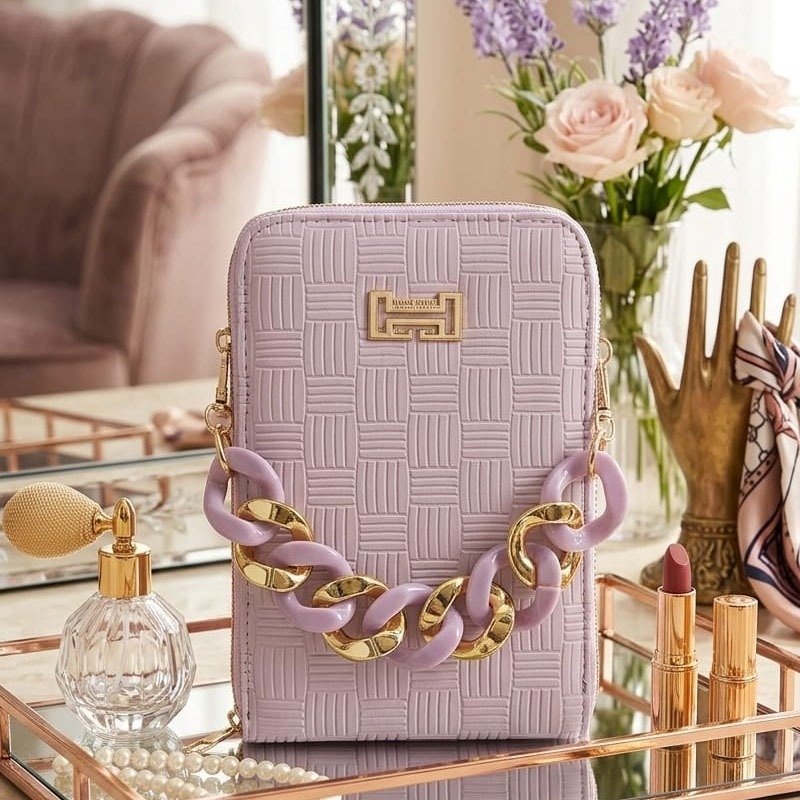 Forever Young Cross Body | Bag For Women | Double Pocket Mobile Pouch - Image 6