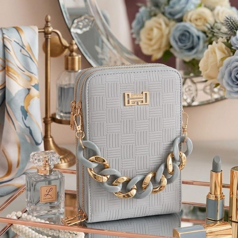 Forever Young Cross Body | Bag For Women | Double Pocket Mobile Pouch - Image 5