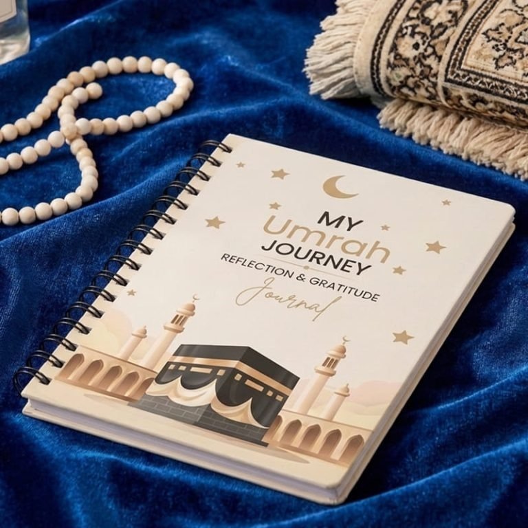 Umrah Journey Journal | Islamic Reflection & Gratitude Notebook for Hajj and Umrah Planning - Image 2