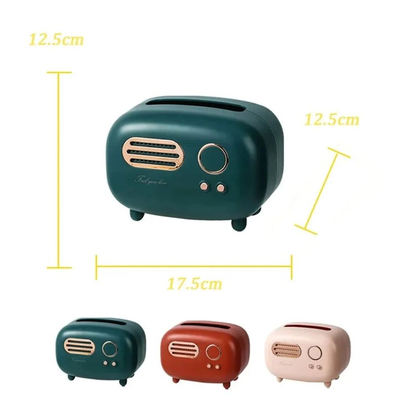 Modern Tissue Box Holder | Stylish Home Decor Tissue Dispenser - Image 4