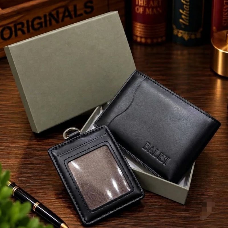 Men Wallet Card Holder | Premium Leather Wallet with ID Holder - Image 11