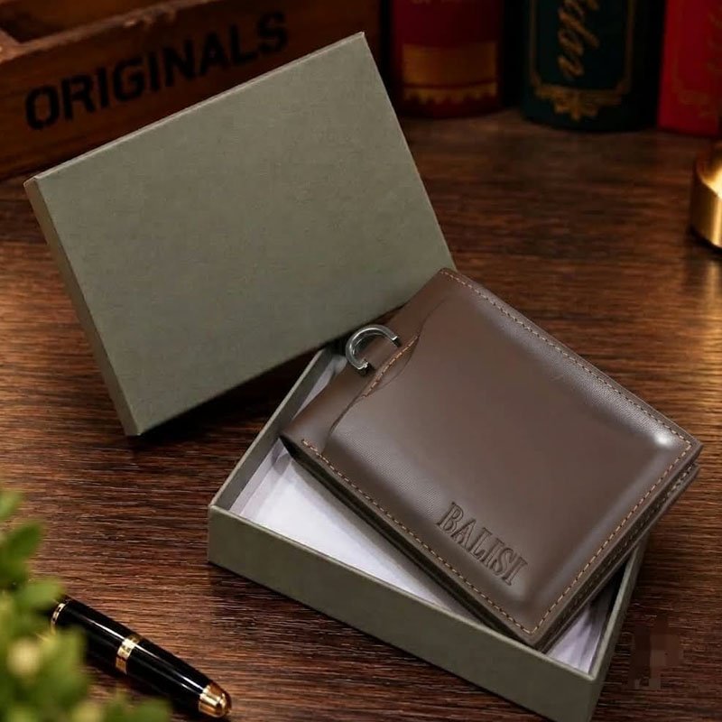 Men Wallet Card Holder | Premium Leather Wallet with ID Holder - Image 9