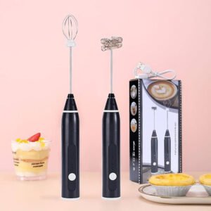 Rechargeable Electric Milk Frother Mixer