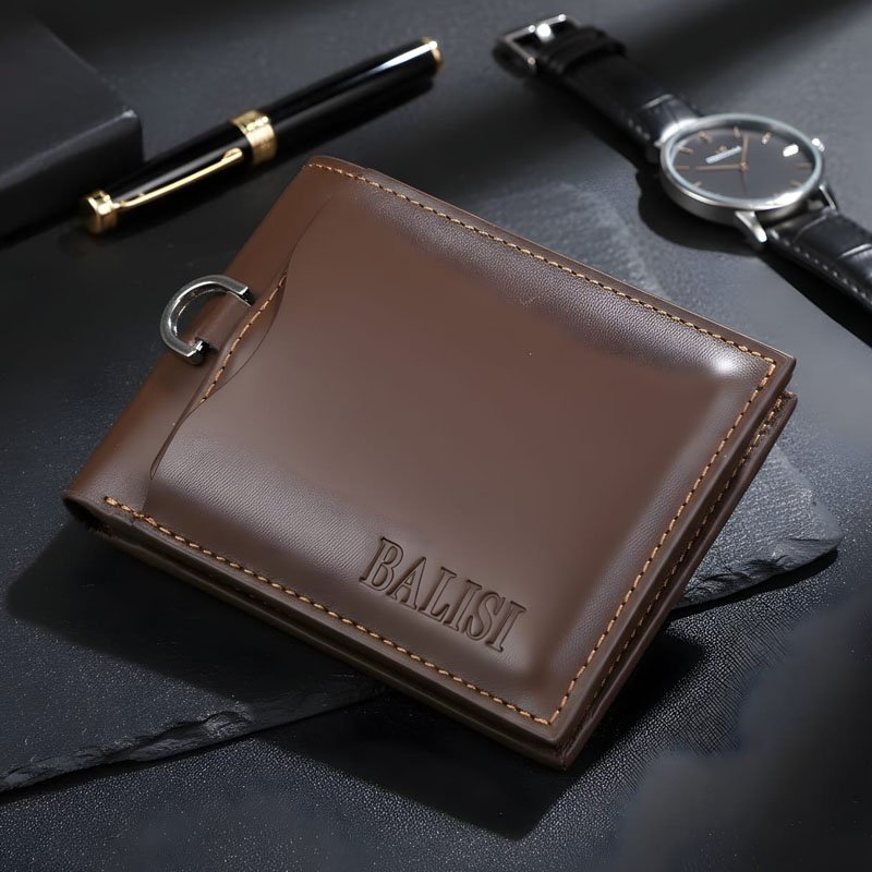 Men Wallet Card Holder | Premium Leather Wallet with ID Holder - Image 2