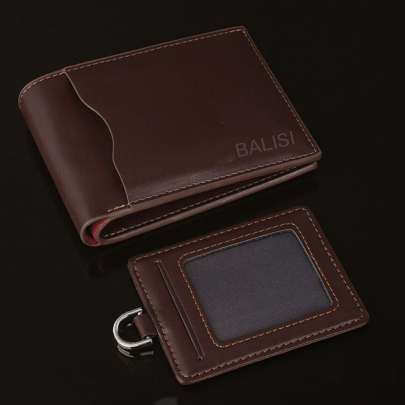 Men Wallet Card Holder | Premium Leather Wallet with ID Holder - Image 4