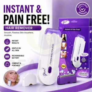 Pain free hair remover device for smooth and gentle hair removal