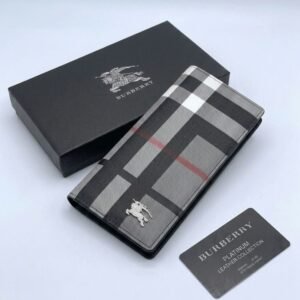 Luxury Men's Leather Wallet with Premium Bifold Design and Gift Box