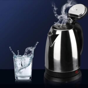 Stainless steel electric kettle for fast boiling hot water