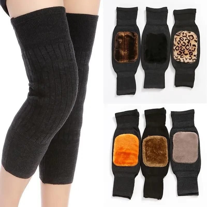 Warm Leg Sleeves | Thermal Knee Support Sleeves for Winter - Image 2