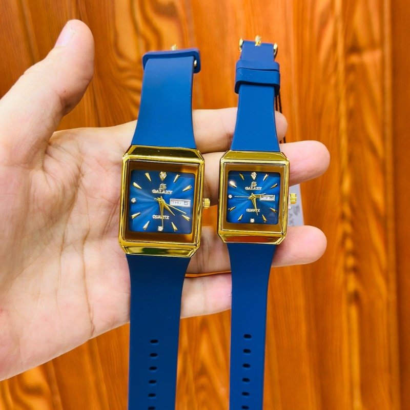 Elegant Couple Watch Set | Stylish Quartz Watches for Men & Women - Image 2