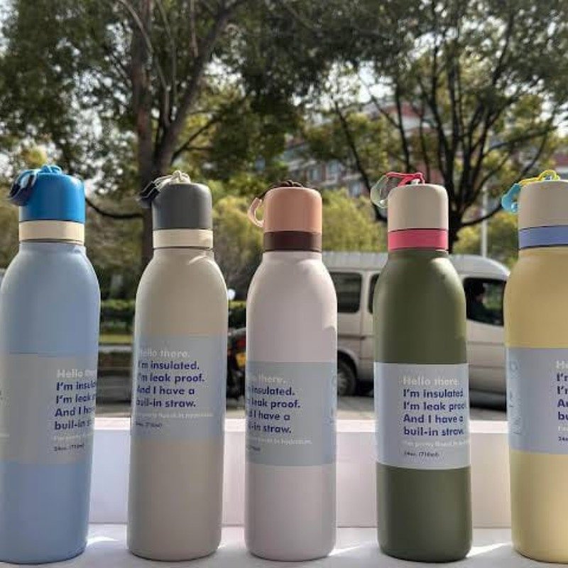 Insulated Water Bottle – Reusable Bottle for Hot & Cold Drinks - Image 2