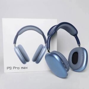 P9 Pro Max wireless headphones with cushioned over-ear design