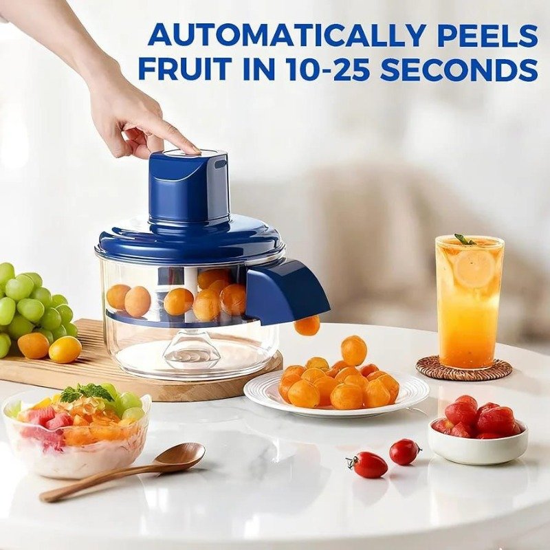 Automatic fruit peeler for quick fruit preparation
