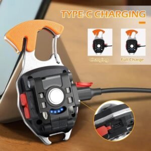 Rechargeable camping light with Type-C charging and carabiner clip